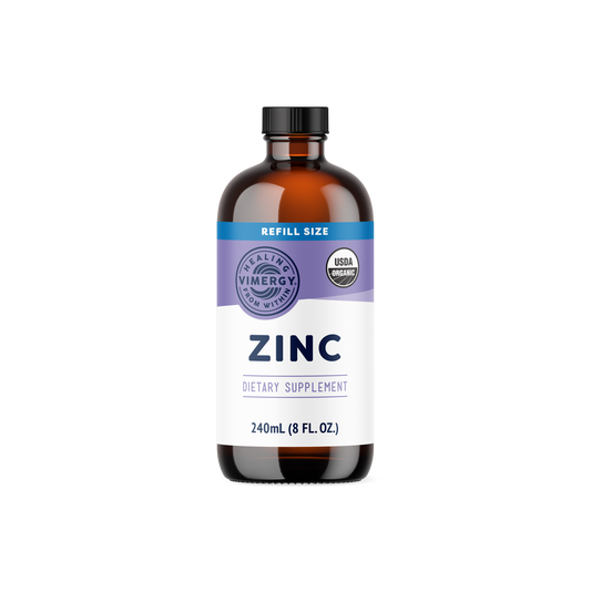 Organic Liquid Zinc- 240mL (Refill)