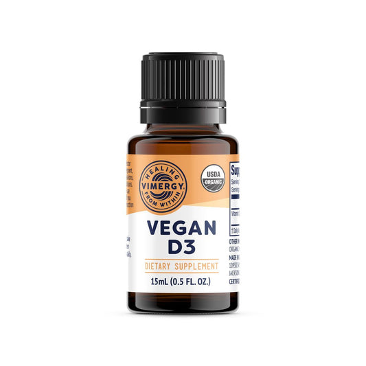 Organic Liquid Vegan D3 - 15mL