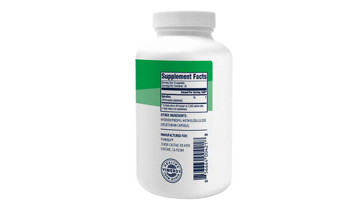 Vimergy USA Grown Spirulina 180 Capsules