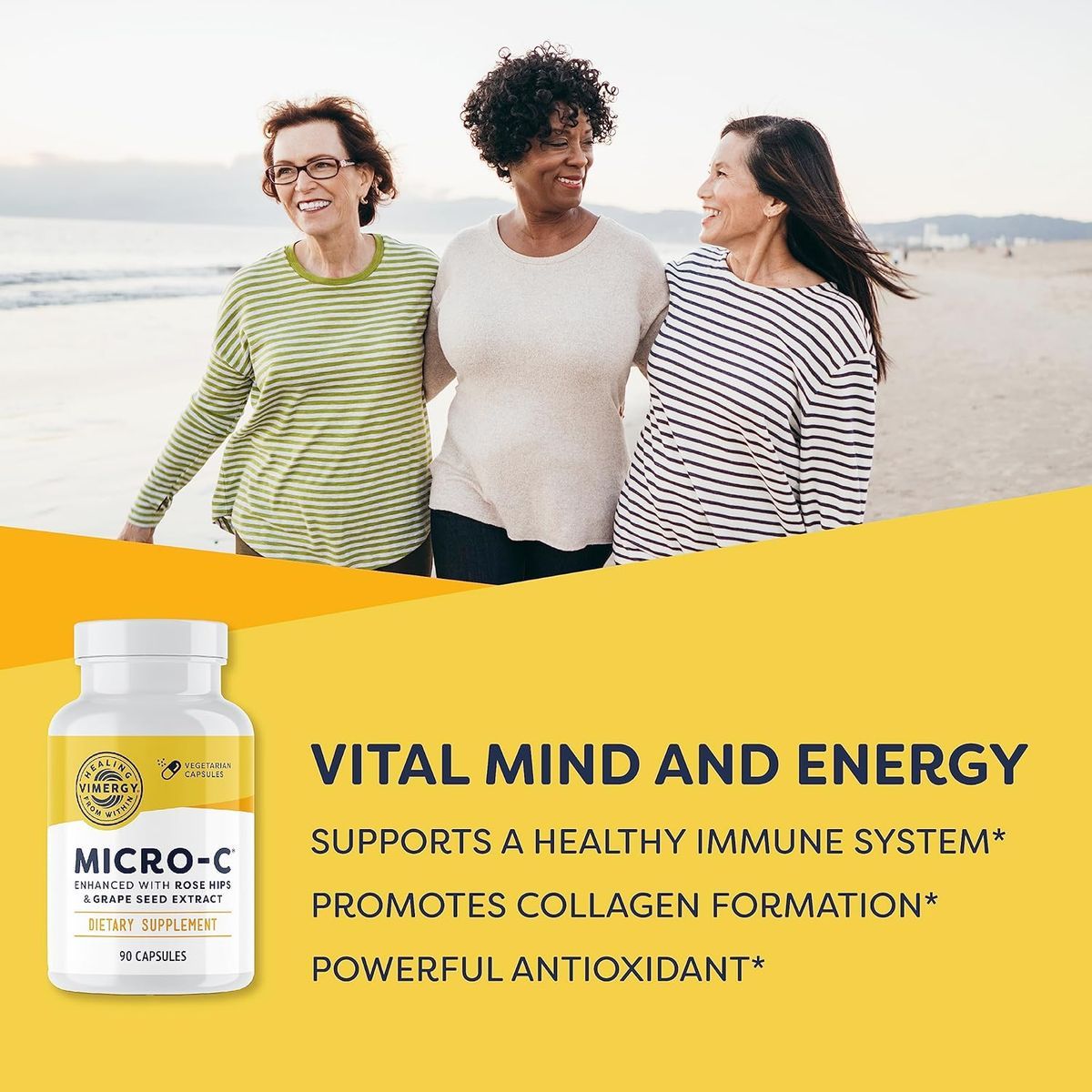 Micro-C Immune Powder - 90 Capsules