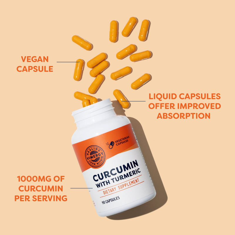 Curcumin with Turmeric -90 Capsules