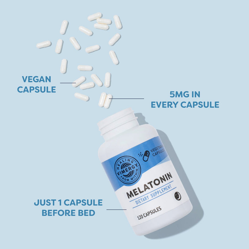 Melatonin Capsules - 120  ( 4 months supply)
