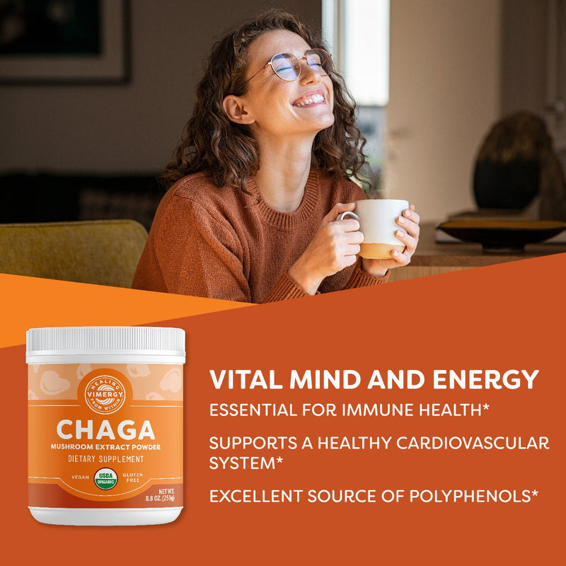 Organic Chaga Powder - 250 Gram