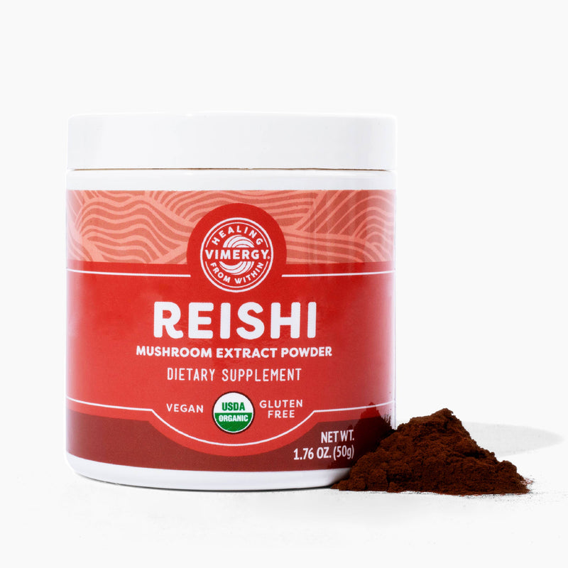 Organic Reishi Powder - 50Gram - Mushrooom Extract Powder
